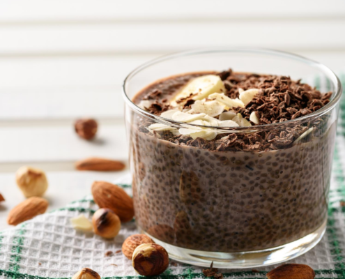 Chocolate Chia Seed Pudding