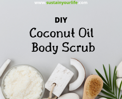 Coconut Oil Sea Salt Body Scrub