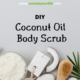Coconut Oil Sea Salt Body Scrub