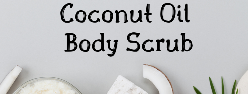 Coconut Oil Sea Salt Body Scrub